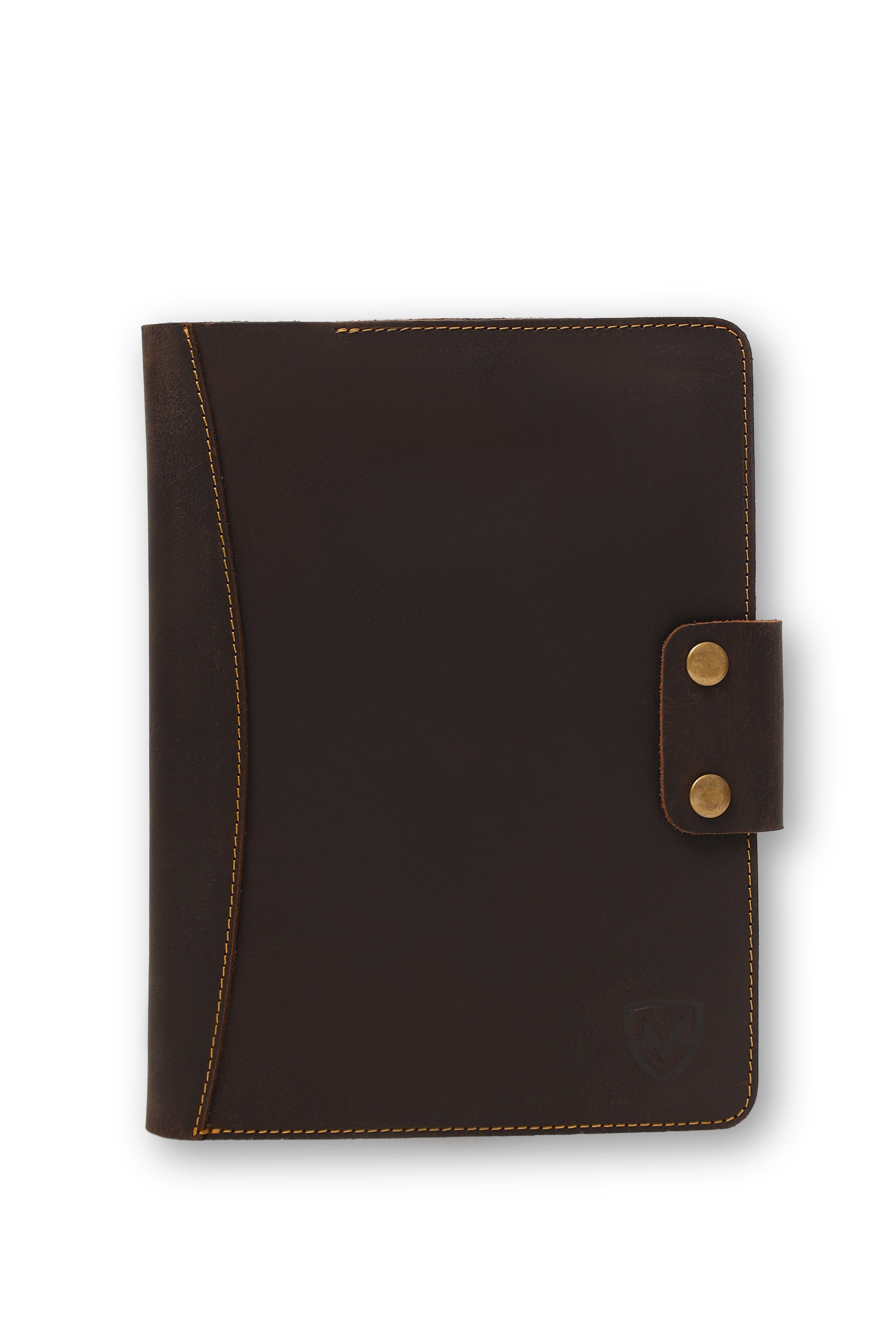 Personalized A5 Leather Portfolio Organizer for Men & Women – Professional Padfolio with Zipper Closure, Resume & Document Holder, Refillable Writing Journal Binder for Business, Meetings & Travel