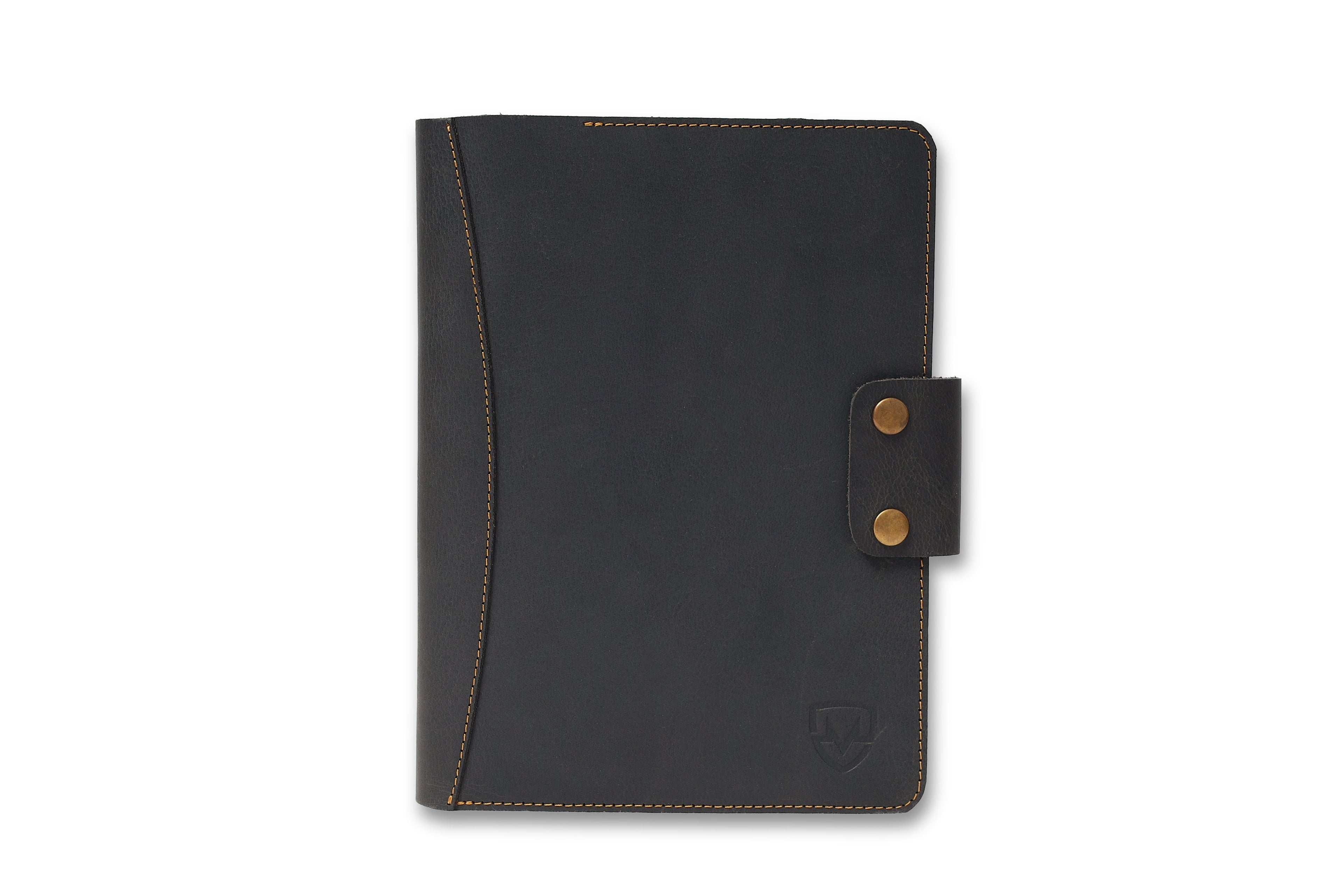 Personalized A5 Leather Portfolio Organizer for Men & Women – Professional Padfolio with Zipper Closure, Resume & Document Holder, Refillable Writing Journal Binder for Business, Meetings & Travel