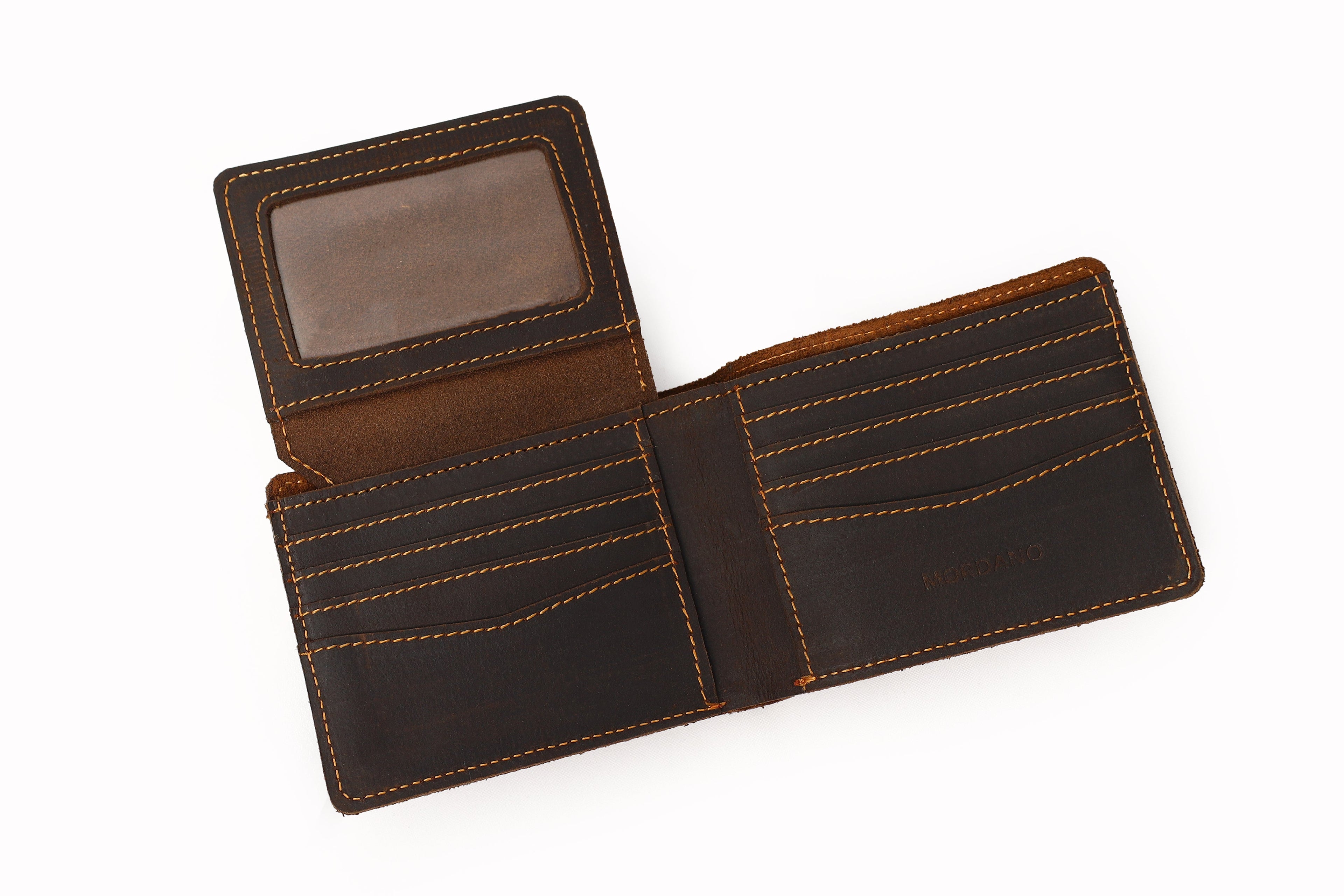 Premium Leather Wallet for Men – Designs – Ideal Gift for Husband, Dad, Boyfriend, Wedding, Anniversary, Birthday, Valentines Day Gifts