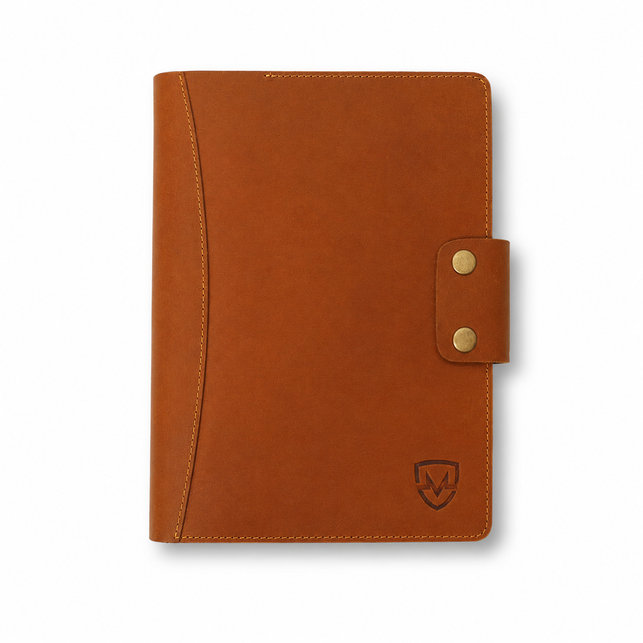 Personalized A5 Leather Portfolio Organizer for Men & Women – Professional Padfolio with Zipper Closure, Resume & Document Holder, Refillable Writing Journal Binder for Business, Meetings & Travel
