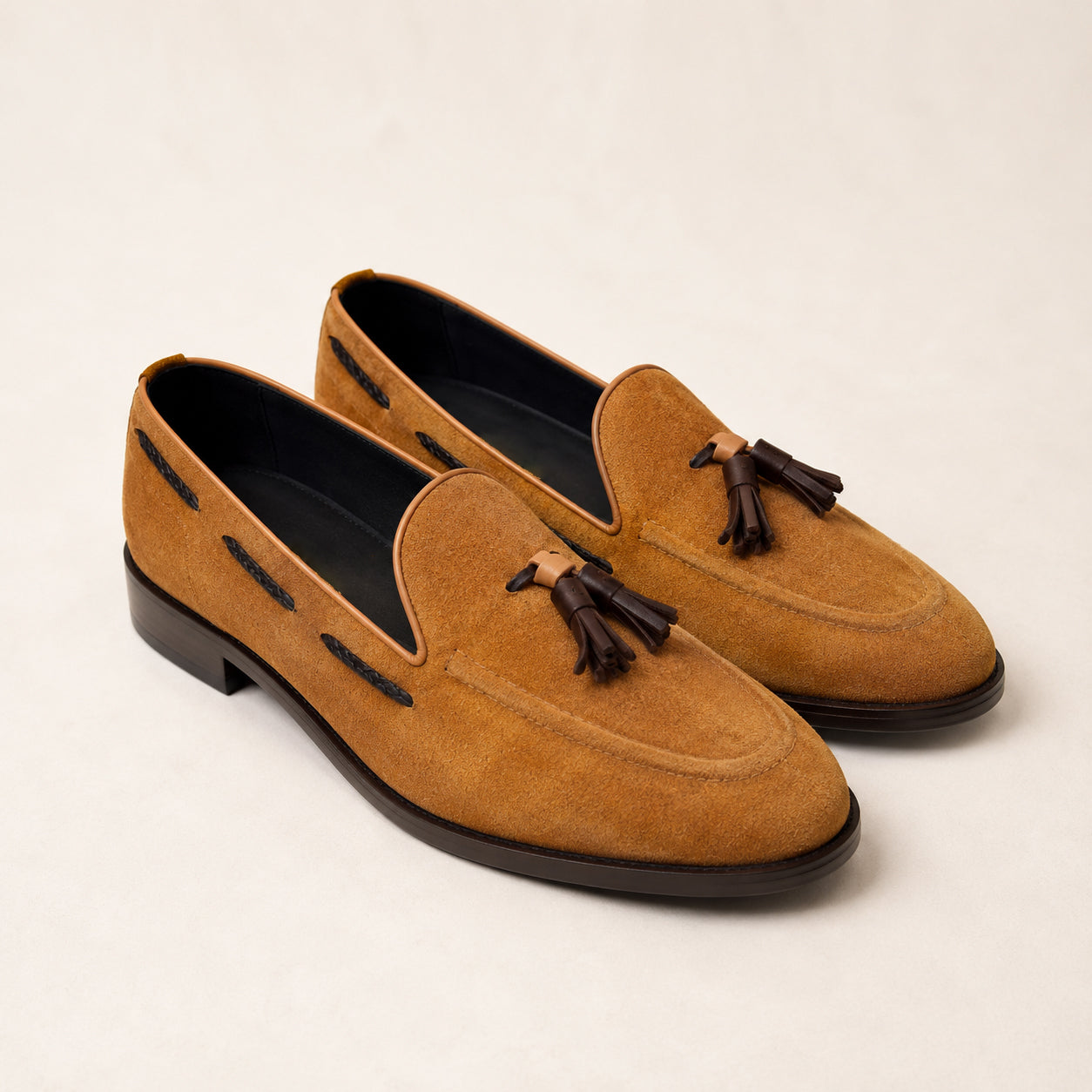 WHITE MEN'S SUEDE FORMAL
