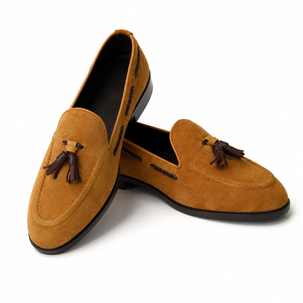 WHITE MEN'S SUEDE FORMAL